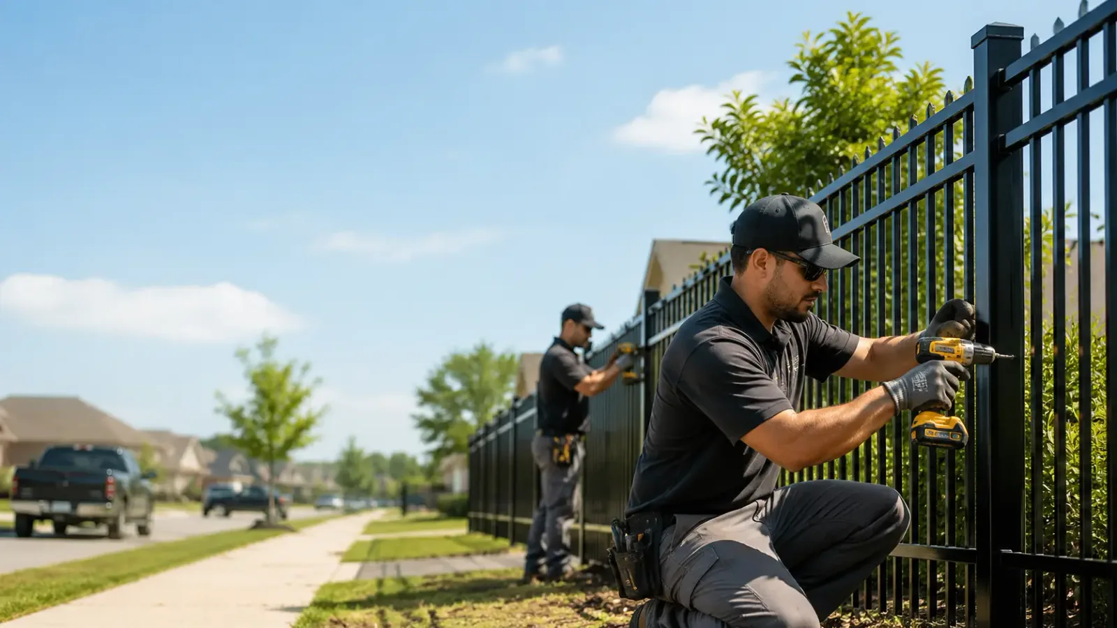 Metal Fence Installation in Springfield, GA